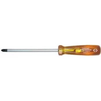 Chave de fendas c.k tools T4812 PH2, comprimento da lâmina 100 mm, fenda cruzada (DIN ISO 8764)