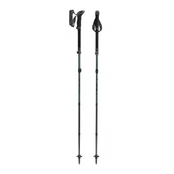 Bastões de trekking Leki TR Makalu FX ajustáveis 110–130 cm, verde