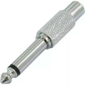 Adaptador OMNITRONIC RCA (fêmea)/jack (macho) met 10x (3022615M)