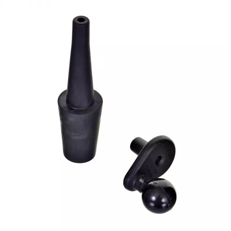 Suporte para telemóvel RAM Mounts X-Grip grande com base para coluna de direção de motociclo