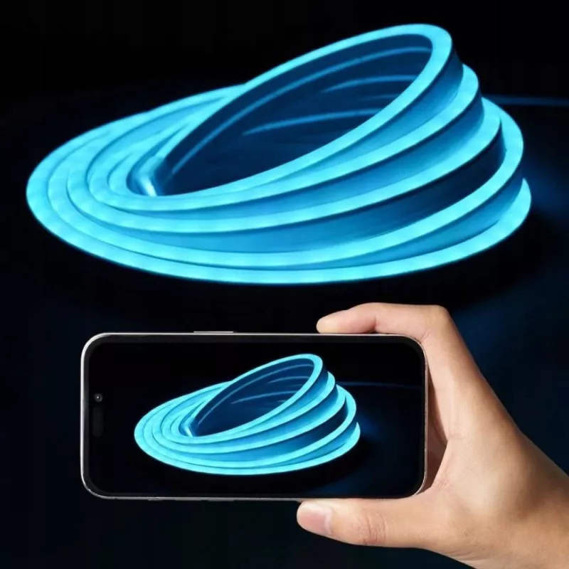 Vention PAEWH fita LED neon de silicone, 2 m, USB 5 V, com telecomando IR