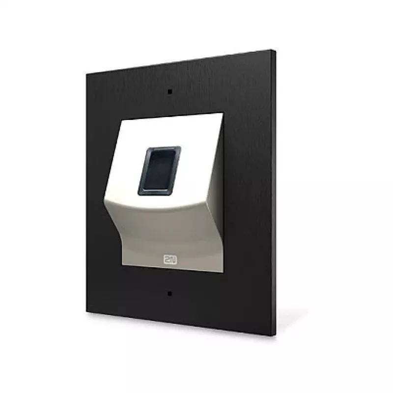 Leitor de impressões digitais 2N 916031 preto-níquel