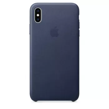 Capa em pele Apple MRWU2ZM/A iPhone XS Max Midnight selada de origem