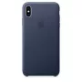 Capa em pele Apple MRWU2ZM/A iPhone XS Max Midnight selada de origem