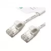 Cabo patch ROLINE GREEN U/FTP Cat.6A (Classe EA), LSOH, fino, branco, 5 m
