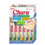 Snacks húmidos para gatos INABA Churu caixa sortida — atum, 20 x 14 g saquetas, pasta, humidade 88 %, proteína 8,5 %