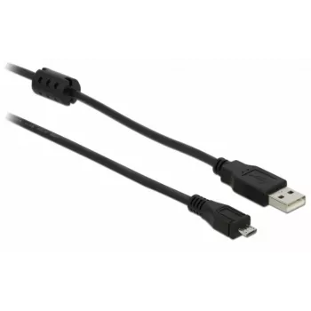 Cabo USB DeLOCK 82335 USB 2.0 2 m USB A Micro-USB B preto