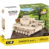 Conjunto de construção Cobi Panzer III Ausf.L — 103 peças, idade recomendada 6+, bege