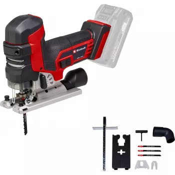 Serra de recortes a bateria profissional TP-JST 18/135 Li BL - Solo, 18 volts (vermelho/preto, sem bateria e carregador)