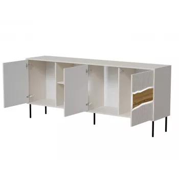 Cómoda Cama INSERTO 3D1W 190x40x80 caxemira + LED