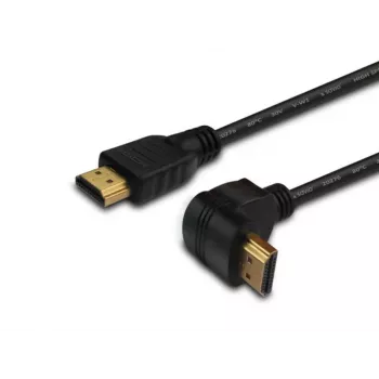 Cabo HDMI SAVIO CL-04 1,5 m Type-A macho-macho, HDMI 1.4, 4096×2160, ARC, Ethernet, contactos dourados