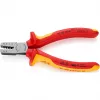 Alicate de cravar cabos ferramenta combinada Knipex 97 68 145 A