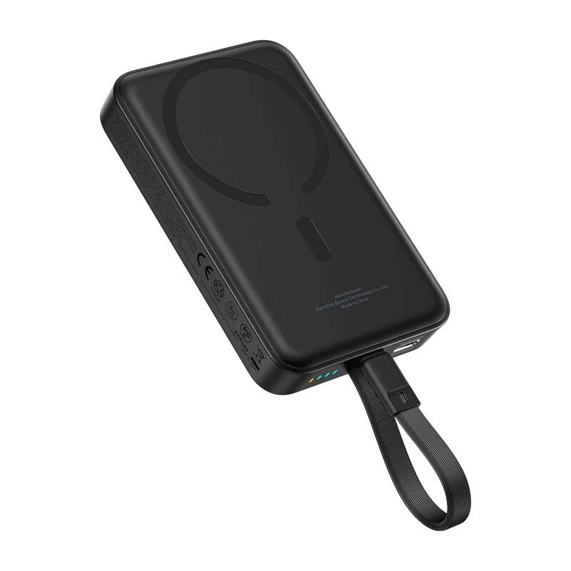 Powerbank magnética Baseus Mini 10000mAh 30W (preto) Bayern Edition