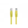 Lanberg PCU6-20CC-0150-Y Cabo patch Cat.6 UTP, 1,5 m, Amarelo, pack de 10
