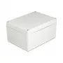 Caixa DeLOCK caixa de instalação IP65 à prova de água 200 x 150 x 100 mm cinzento