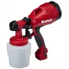 Einhell TC-SY 400 P 4260005 sistema de pulverização de tinta, 400 W, depósito de 0,8 l, vermelho/preto