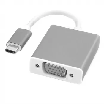 ROTRONIC-SECOMP Roline - Adaptador de vídeo - USB-C macho para adaptador VGA