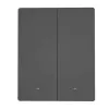 Interruptor de parede Wi-Fi Sonoff M5-2C-80, 2 circuitos, modelo M5-2C-80