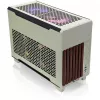Caixa mini THERMALTAKE TR100 WS Matcha verde, design compacto, suporte para mini-ITX/microATX
