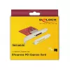 DeLOCK PCI Express > 1x slot externo CFexpress - leitor de cartões (CF) - PCI Express x4 3.0 (91748)