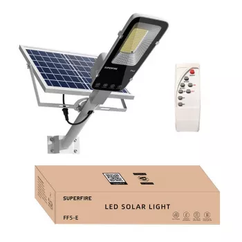 Luminária solar Superfire FF5-E, 897W, 2000lm, 20000mAh