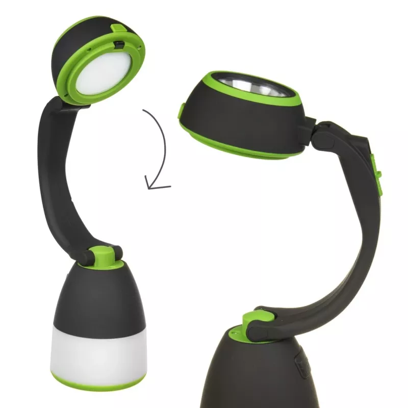 Lanterna de campismo LED recarregável MACLEAN MCE298 3W portátil, alimentada por USB, compacta