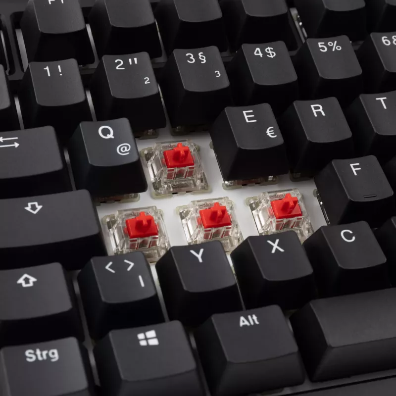 Teclado Gaming Ducky Tinker 75 USB Alemão Preto