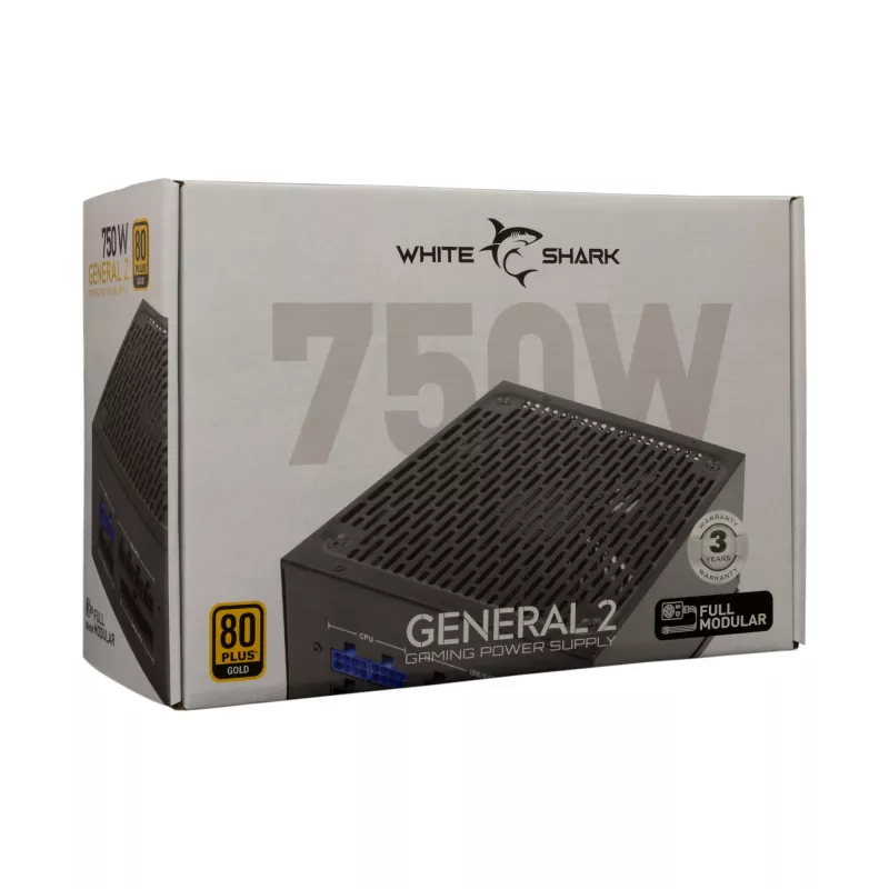 Fonte de alimentação White Shark GPSU-750W General-2 750W