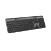 Teclado Logitech RF Wireless Bluetooth QWERTZ alemão grafite 920-013773