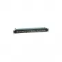 Patch panel VALUE Cat.6 19 polegadas 24 portas blindado preto