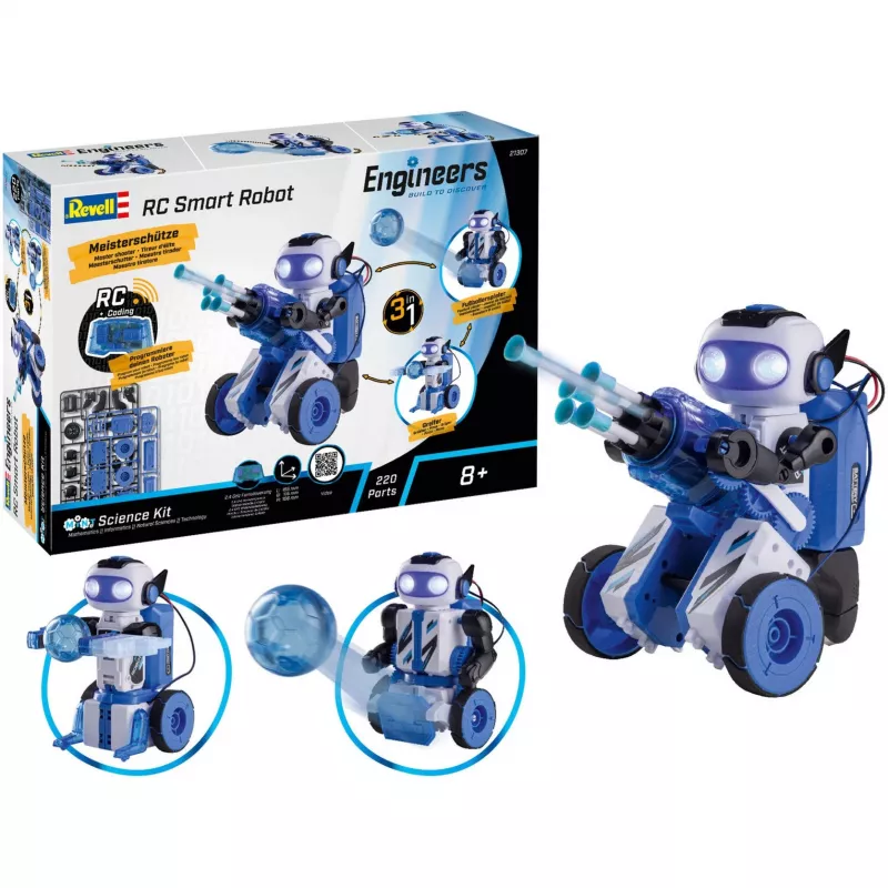Robô inteligente RC Smart Robot 3-in-1 Revell (21307)