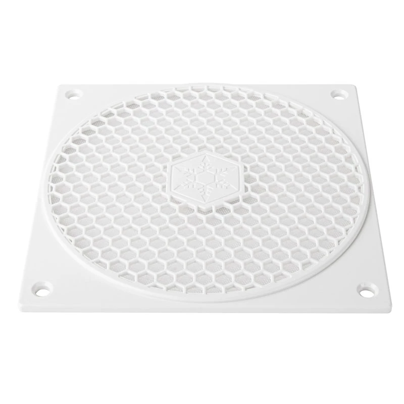 Filtro de ventoinha Silverstone FF121 ABS nylon branco 120mm