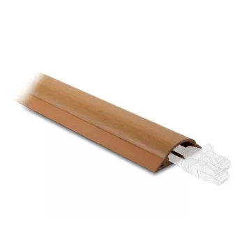 Calha para cabos DeLOCK 20731 autoadesiva 50 x 13 mm efeito madeira
