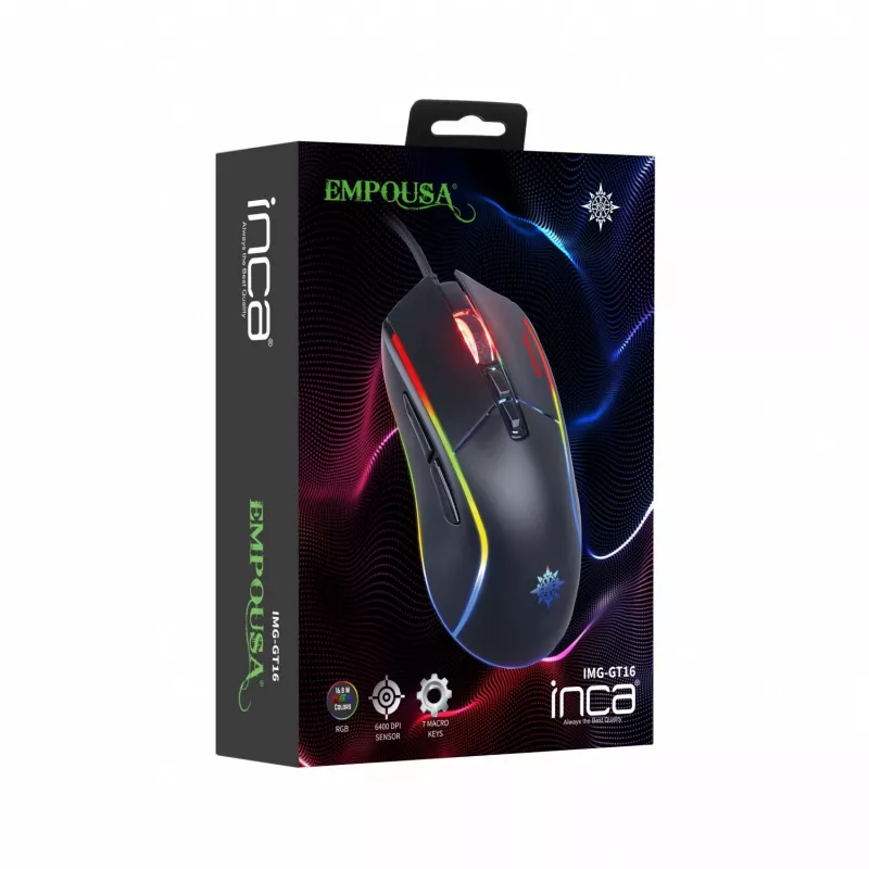 Cian Technology GmbH Cian INCA RGB com teclas macro rato gaming profissional