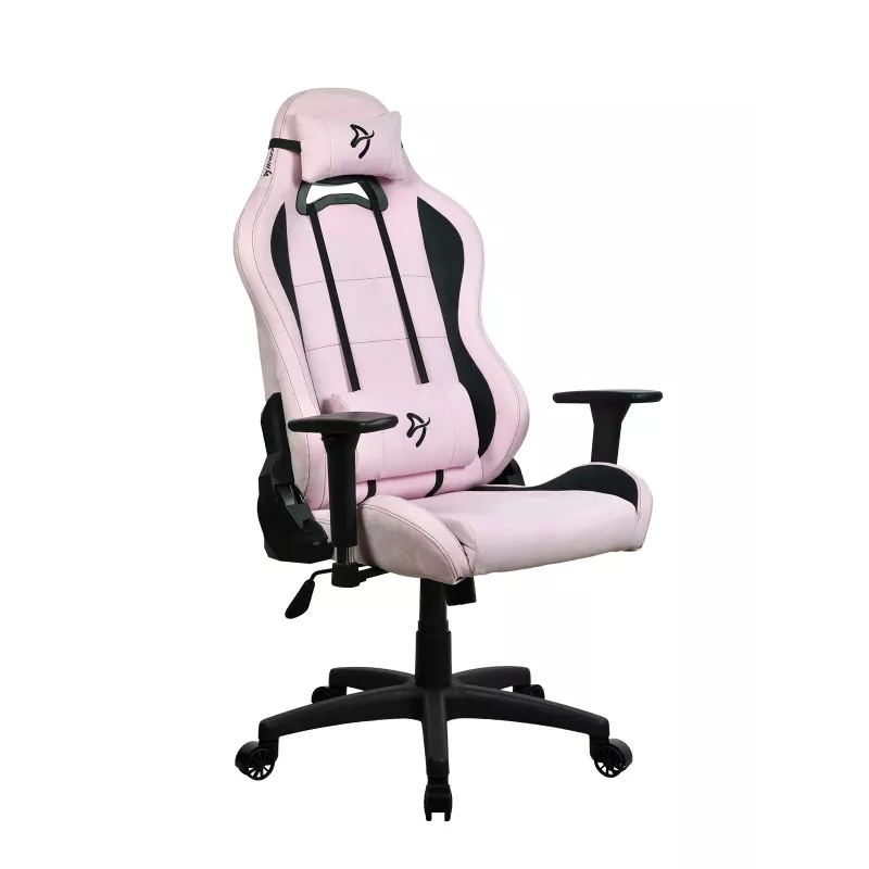 Arozzi | material da estrutura: metal; base com rodas: nylon; enchimento: Supersoft | Arozzi | cadeira gaming | Torretta SuperSoft | rosa