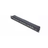 Injetor PoE Gigabit Extralink 12 portas 12x 1000Mb/s RJ45, Rackmount