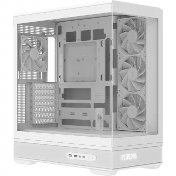 Caixa de computador AeroCool caixa Midi P500B-Digi branco