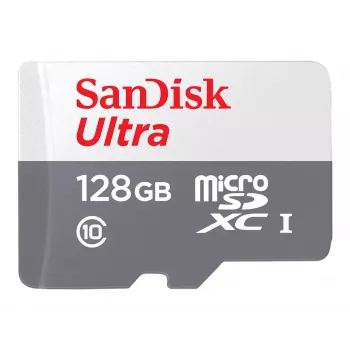 Cartão de memória SanDisk Ultra 128 GB MicroSDXC Class 10 (SDSQUNR-128G-GN3MN)