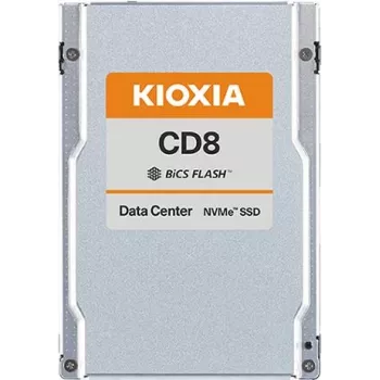 Série KIOXIA CD8-V KCD8XVUG1T60 - SSD - Mixed Use - 1600 GB - SSD para data center - Interno - 2,5 polegadas (6,4 cm) - PCIe 4,0 x4 (NVMe) (KCD8XVUG1T60)