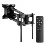 Suporte de parede MACLEAN MC-891 para TV VESA 600x400, inclinável, altura ajustável, carga máx. 35 kg