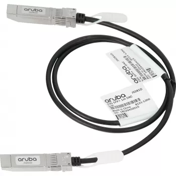 Z HP Enterprise cabo InfiniBand Direct Attach Copper SFP+ para SFP+ 10G de 1 m SFP+ preto