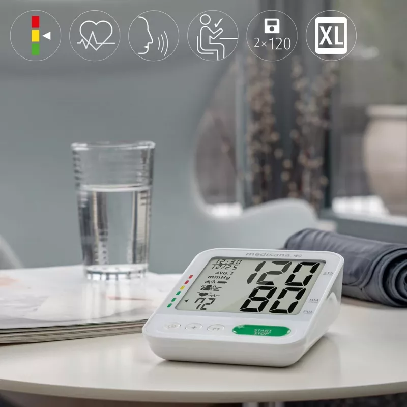 Medisana BU 586 braço automático 2 utilizadores