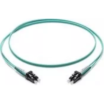 Cabo de patch de fibra ótica Corning LC/LC OM3 50/125, 1 m, turquesa F050502T2Z20001M (F050502T2Z20001M)