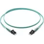 Cabo de patch de fibra ótica Corning LC/LC OM3 50/125, 1 m, turquesa F050502T2Z20001M (F050502T2Z20001M)