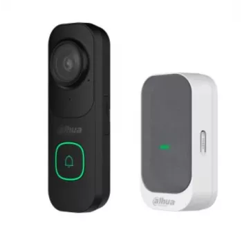 Sistema de intercomunicador de vídeo Dahua Technology VDKP01-BG 4 MP preto, branco