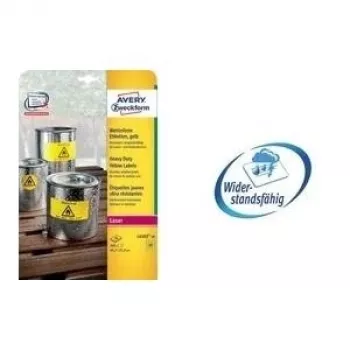 Avery L6128-20 amarelo