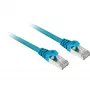 Cabo de rede Sharkoon - RJ-45 (M) para RJ-45 (M)