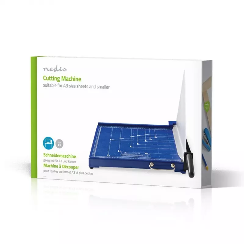Cortador de papel Nedis PACU110A3, comprimento de corte 420 mm, para folhas A3
