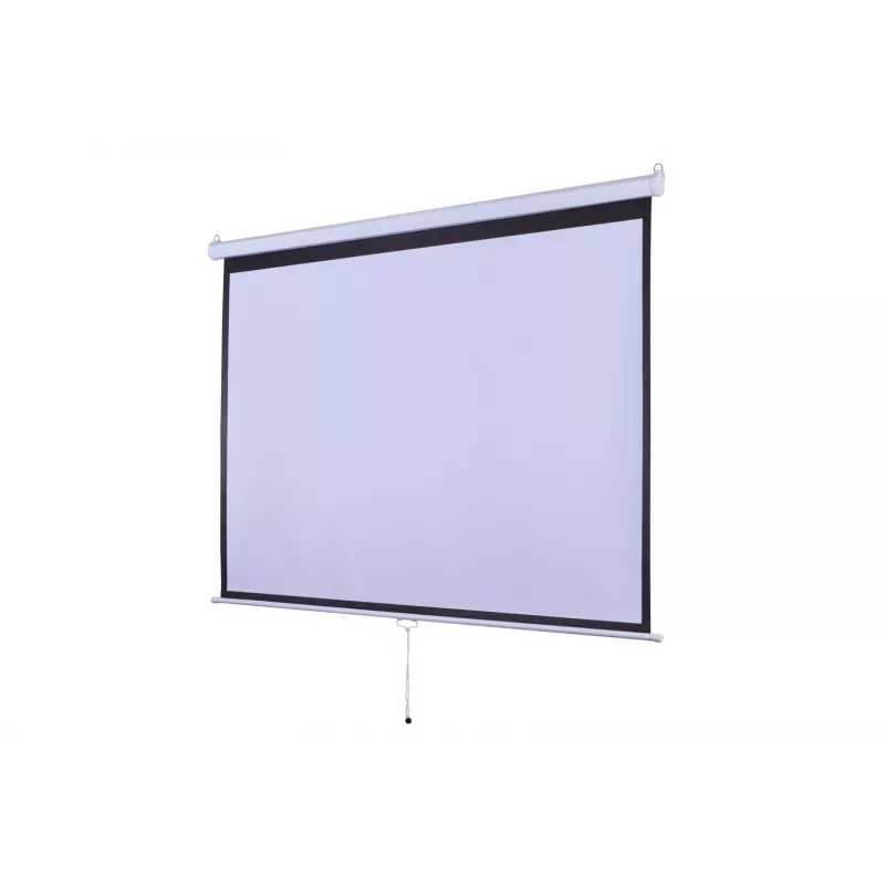Tela de projeção Sponge Silelis 200x200 cm tela com tripé, portátil quadrada formato 1:1