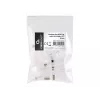 Ficha modular 8P8C para cabos LAN fixos CAT5, UTP, 10 unid. por saco | Ficha modular 8P8C RJ45, banhada a ouro 30µ”, contactos internos de 3 dentes para cabos LAN fixos